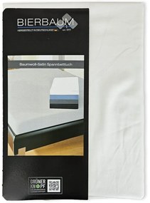 Bierbaum saténová plachta Offwhite - 140x200 cm