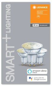 LEDVANCE SMART+ WiFi GU10 reflektor 4,9W 827 3ks