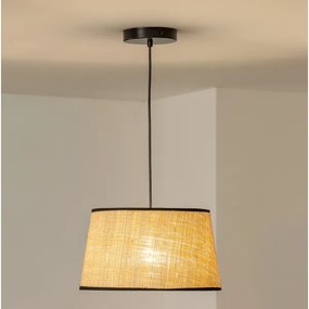 Brilagi - LED luster na lanku CERIA 1xE27/40W/230V, priemer 35 cm, béžový
