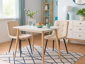 CH Jedálenská stolička Leon - krémová