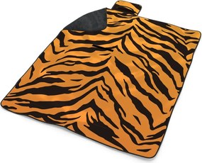 Sablio Plážová deka Tigrí vzor: 200x140 cm