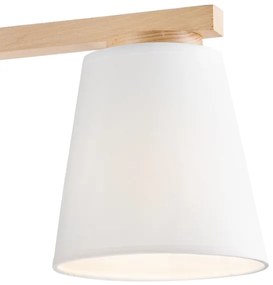 Prisadený luster ELLIE 3xE27/60W/230V biela