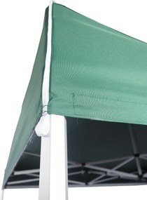 Rozkladací stan 6x4m - hliníkový hexagon, Biela