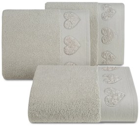 FROTÉ UTERÁK SADA 6KS KAMILA (02) 50X90 CM STRIEBORNÁ