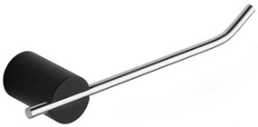 Mexen príslušenstvo, Aron držiak na wc papier, čierna/chrom, 7088133-07