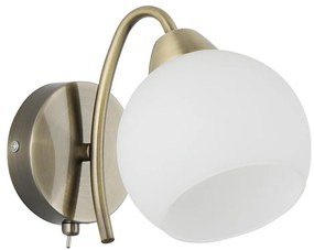 Nástenné svietidlo NESTOR 1xE27/40W/230V mosadz