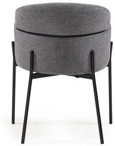 Jídelní křeslo GRANDA šedé