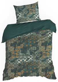 SATÉNOVÉ OBLIEČKY SPRING69 140X200 CM, 1 KS 70X80 CM VZOROVANÉ