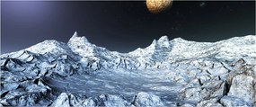 Obraz vesmíru (120x50 cm)