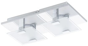 EGLO Moderné stropné LED osvetlenie VICARO, 2,5 W, teplá biela, hranaté