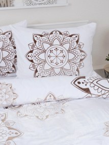Obliečky mikroplyš Exclusive – Mandala bežová