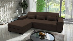 XXXLutz ROHOVÁ SEDAČKA, textil, hnedá MID.YOU - Sedačky - 001574006503