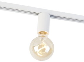 Zásuvka E27 so závesom na koľajnicu pre 1-fázovú koľajnicu biela - Jeana