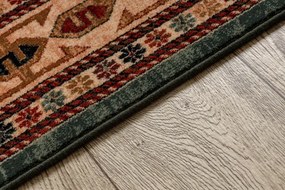 Koberec KASHQAI 4306 400 zelený / béžový