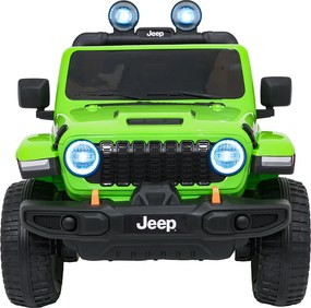 Ramiz Jeep Wrangler Rubicon LIFT elektrické autíčko pre deti zelené