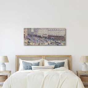 Obraz - Camille Pissarro, The Place du Havre, reprodukcia (120x50 cm)