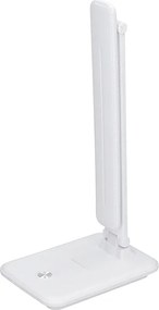 LED stolná lampička 10W, 490lm, zmena CCT, stmievanie, biela