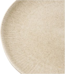 Sivobéžové kameninové taniere v súprave 4 ks ø 21 cm Viola – House Nordic