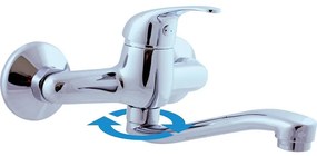 Batéria drezová/umývadlová nástenná Sázava SA001.0/26