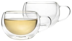 Sada dvoch šálok CEMBRA s dvojitým dnom ALL 833774 270 ml (2 ks)