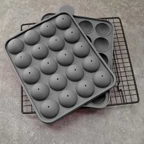 Ruhhy 21808 Silikónová forma na výrobu sušienok cakepops