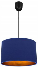 Závesné svietidlo Shade, 1x textilné tienidlo (výber zo 6 farieb), (výber z 3 farieb konštrukcie), (fi 35cm), lp, g