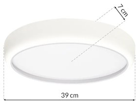 Stropné LED svietidlo Gea, 1x LED 36w, 3000-6000k, w