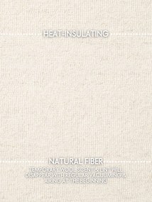 ELLE Decoration, Kusový koberec Puristic Knots 106318 Natural White kruh z kolekcie Elle, 200x200 (priemer) kruh, biela, obývacia izba