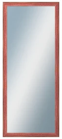 DANTIK - Zrkadlo v rámu, rozmer s rámom 50x120 cm z lišty LYON červená (2707)