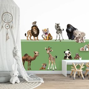 Samolepka na stenu Zvieratá v Afrike