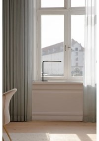 Čierna kovová LED stmievateľná stolová lampa (výška 46 cm) Omni Table – UMAGE