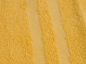 Uterák BASIC DUAL 50 x 100 cm žltý, 100% bavlna