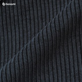 Čiernoantracitová menčestrová pohovka 200 cm Lean – Karup Design