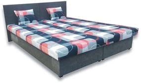 Manželská posteľ 180 cm Shanell (s penovými matracmi). Vlastná spoľahlivá doprava až k Vám domov. 793043