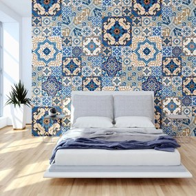 Sada 60 dekoratívnych samolepiek na stenu Ambiance Toundra, 10 × 10 cm