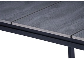 Sivý záhradný stôl Bonami Selection Strong, 100 x 100 cm