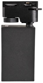 Bodové svietidlo do lištového systému SQUARE 1xGU10/10W/230V čierna