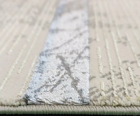 Koberec Esprit 3609 GREY – sivý s geometrickým vzorom Rozmer: 280x370 cm