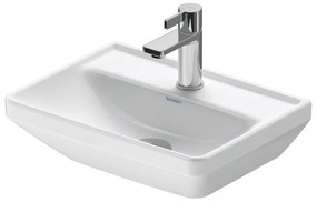 DURAVIT D-Neo závesné umývadielko s otvorom, bez prepadu, 450 x 335 mm, biela, 0738450041