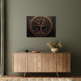 Obraz – Drevený strom života (70x50 cm)
