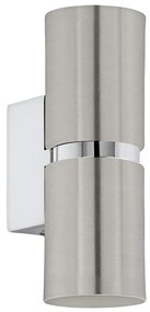 Eglo 96261 - LED Nástenné svietidlo PASSA 2xGU10/3.3W/230V guľaté
