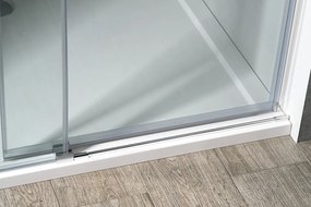Gelco Gelco, VOLCANO BLACK sprchové dvere 1600 mm, číre sklo, GV1416