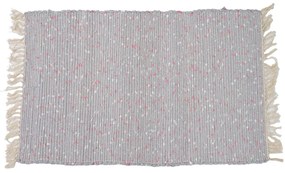 Koberec RENSKE 60x90 cm, svetlosivý/vzorovaný