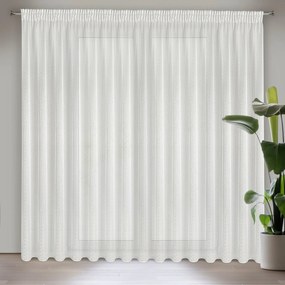 ZÁCLONA NA PÁSKE SIBEL 400X250 CM BIELA