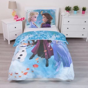Jerry Fabrics Obliečky Ľadové kráľovstvo - Ľadové Kráľovstvo | 140 x 200 cm / 70 x 90 cm