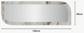 Zrkadlo Arni 40 x 120 cm