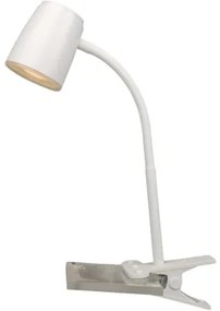 LED stolová lampa Top Light Mia KL B 4,5W 400lm 3000K biela s klipom