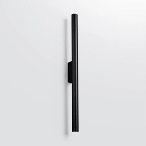 Čierne nástenné svietidlo ø 2,5 cm Fideus – Sollux