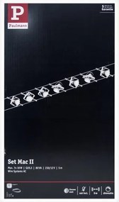 Paulmann 94152 - SADA 7xGU5,3/10W Bodové svietidlo MAC 230V chróm