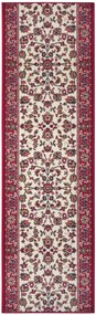 Hanse Home Collection koberce Behúň Basic 105494 Red Creme - 80x250 cm